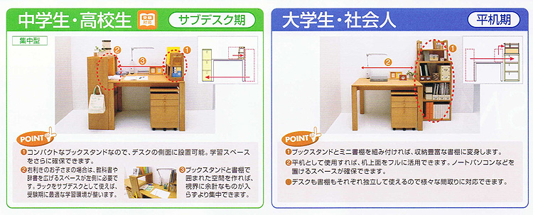 カリモク勉強机utilityデスク