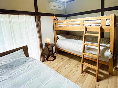 北軽井沢エリアの貸別荘「菖庵」様にゲストハウス３を納品させて頂きました画像2