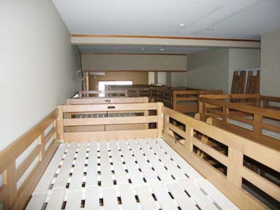 京都府京都市上京区のスズキゲストハウス様にゲストハウス二段ベッドを納品しました画像4