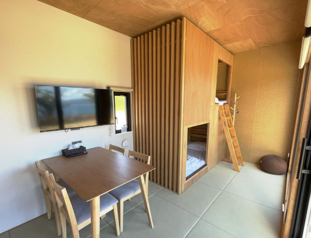 佐渡島の新しい宿泊の形、トレーラーハウスのお宿
画像2